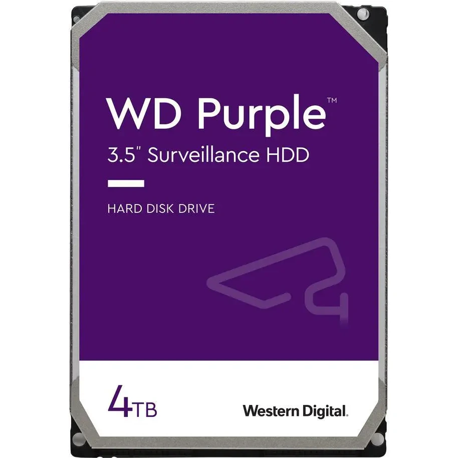 WD Purple WD40PURZ — 4 ТБ HDD для видеонаблюдения